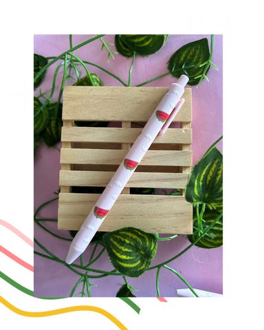 Watermelon Print Pen