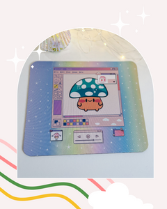 Kawaii Mushroom Mousepad