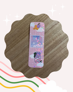 90s Style Pastel Bookmark
