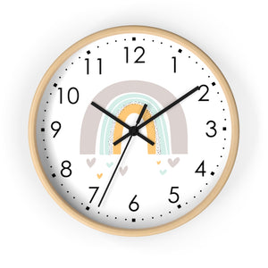 Wall clock, Nursery Wall Clock, Nursery Clock, Kid's Wall Clock, Scandinavian Wall Clock, Nursery Wall Decor, Modern Nursery Clock, Kid Decor, Modern Nursery, Home and Living, Cute Kid Decor, Tick Tok
