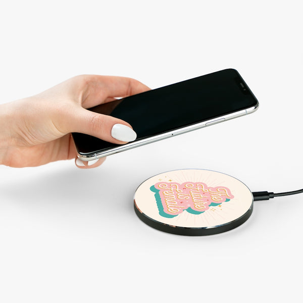 Qi Charger, Wireless Charger, Teen Tech Gifts, Christmas Gift, iPhone Charger, Cute Wireless Charger