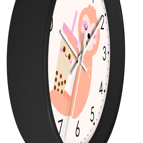 Wall clock, Nursery Wall Clock, Nursery Clock, Kid's Wall Clock, Scandinavian Wall Clock, Nursery Wall Decor, Modern Nursery Clock, Kid Decor, Modern Nursery, Home and Living, Cute Kid Decor, Tick Tok