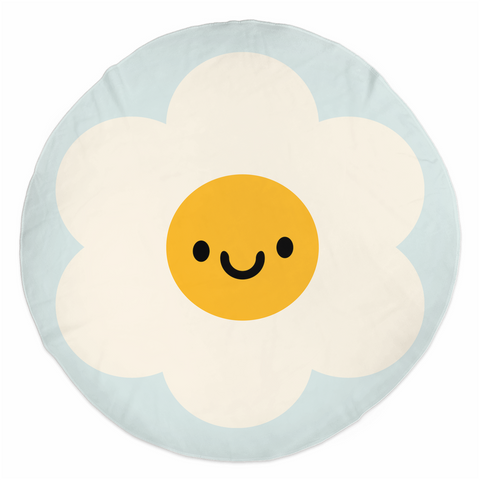 Flower Power Rounded Beach Towels