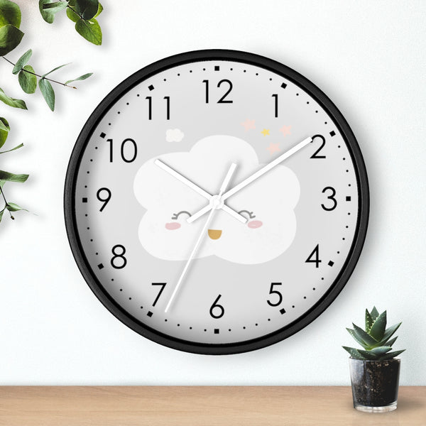 Wall clock, Nursery Wall Clock, Nursery Clock, Kid's Wall Clock, Scandinavian Wall Clock, Nursery Wall Decor, Modern Nursery Clock, Kid Decor, Modern Nursery, Home and Living, Cute Kid Decor, Tick Tok