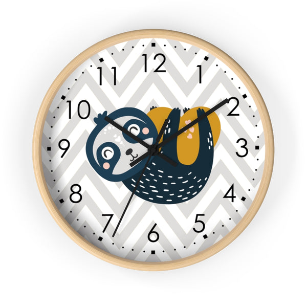 Wall clock, Nursery Wall Clock, Nursery Clock, Kid's Wall Clock, Scandinavian Wall Clock, Nursery Wall Decor, Modern Nursery Clock, Kid Decor, Modern Nursery, Home and Living, Cute Kid Decor, Tick Tok