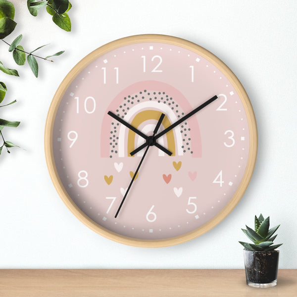 Wall clock, Nursery Wall Clock, Nursery Clock, Kid's Wall Clock, Scandinavian Wall Clock, Nursery Wall Decor, Modern Nursery Clock, Kid Decor, Modern Nursery, Home and Living, Cute Kid Decor, Tick Tok
