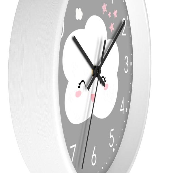 Wall clock, Nursery Wall Clock, Nursery Clock, Kid's Wall Clock, Scandinavian Wall Clock, Nursery Wall Decor, Modern Nursery Clock, Kid Decor, Modern Nursery, Home and Living, Cute Kid Decor, Tick Tok