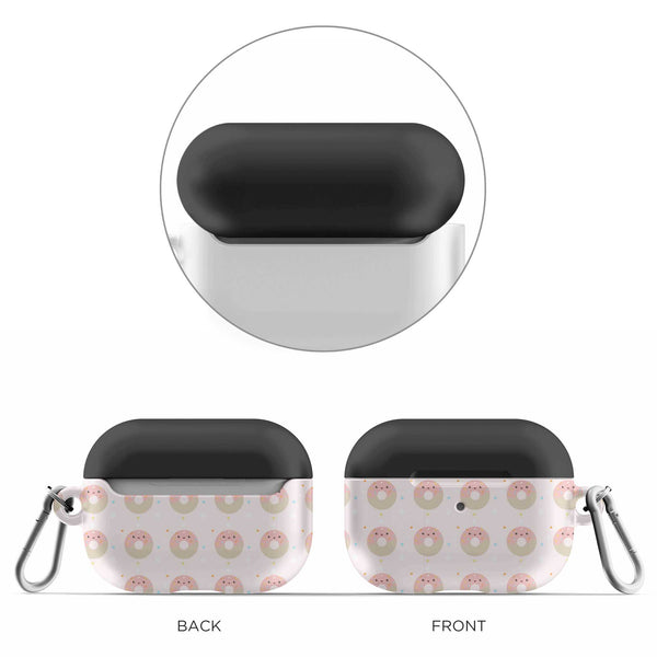 Donut Print All Over Full Print Custom Airpod Pro Case