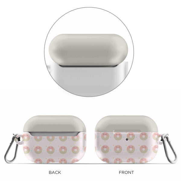 Donut Print All Over Full Print Custom Airpod Pro Case