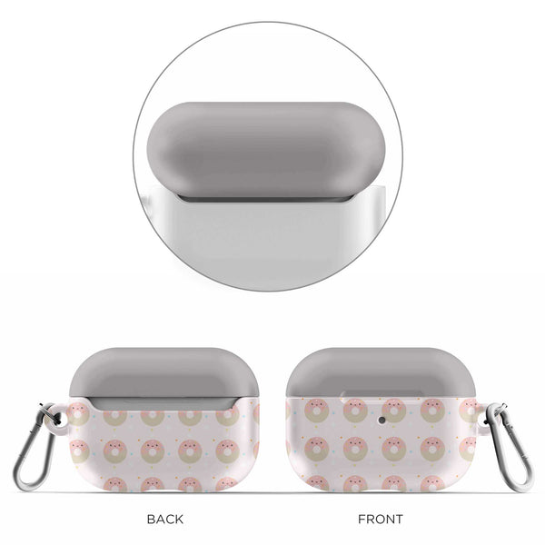 Donut Print All Over Full Print Custom Airpod Pro Case