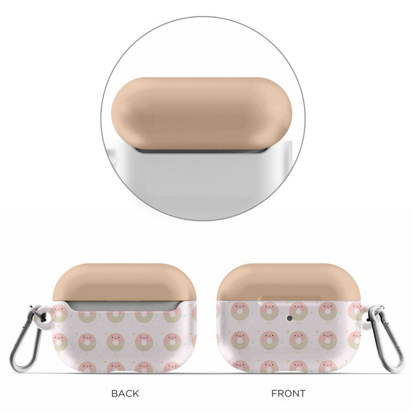 Donut Print All Over Full Print Custom Airpod Pro Case