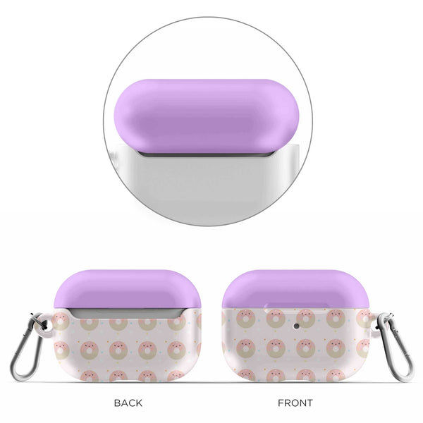 Donut Print All Over Full Print Custom Airpod Pro Case