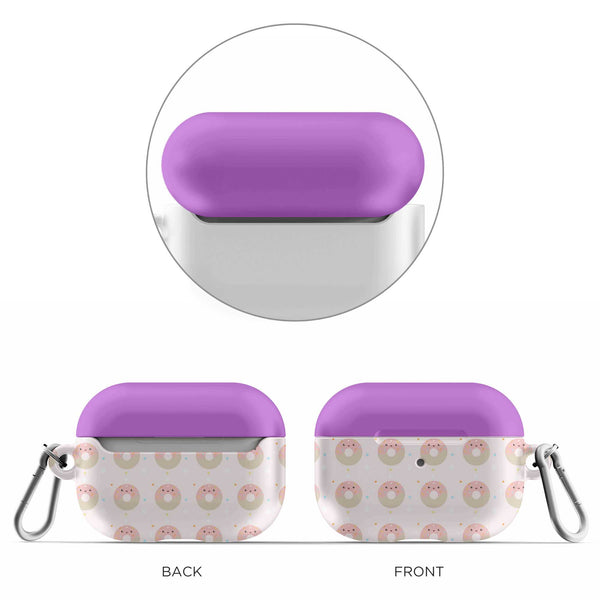 Donut Print All Over Full Print Custom Airpod Pro Case