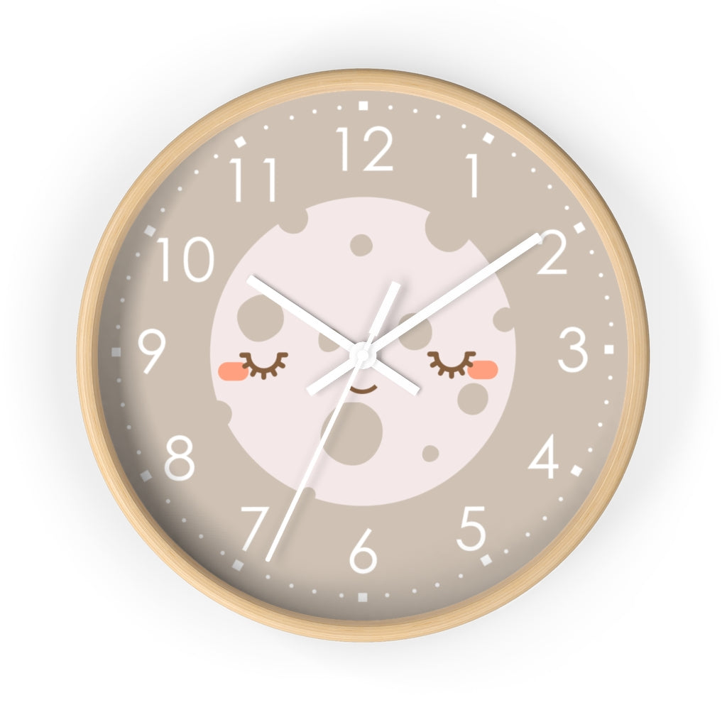 Wall clock, Nursery Wall Clock, Nursery Clock, Kid's Wall Clock, Scandinavian Wall Clock, Nursery Wall Decor, Modern Nursery Clock, Kid Decor, Modern Nursery, Home and Living, Cute Kid Decor, Tick Tok