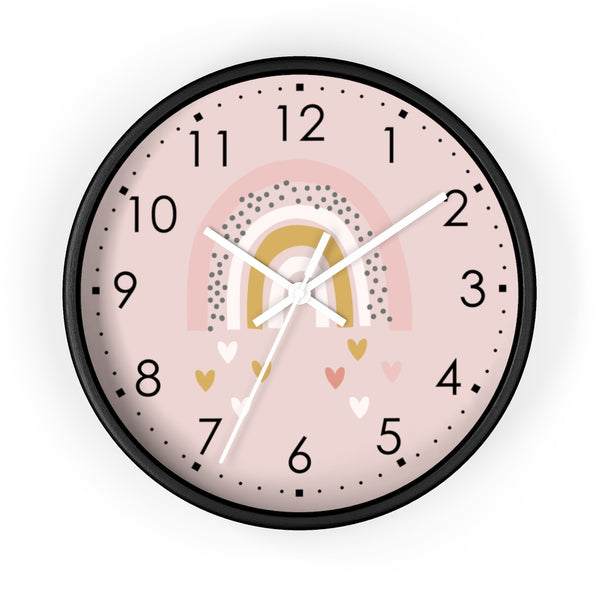 Wall clock, Nursery Wall Clock, Nursery Clock, Kid's Wall Clock, Scandinavian Wall Clock, Nursery Wall Decor, Modern Nursery Clock, Kid Decor, Modern Nursery, Home and Living, Cute Kid Decor, Tick Tok