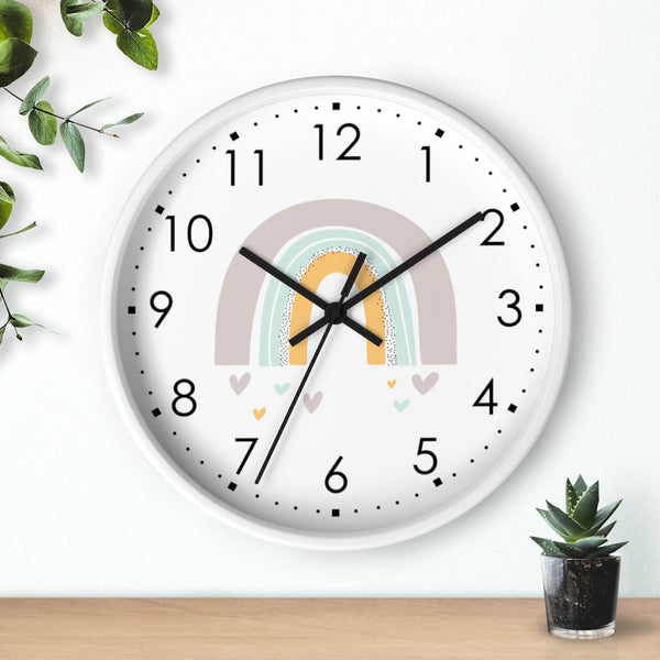 Wall clock, Nursery Wall Clock, Nursery Clock, Kid's Wall Clock, Scandinavian Wall Clock, Nursery Wall Decor, Modern Nursery Clock, Kid Decor, Modern Nursery, Home and Living, Cute Kid Decor, Tick Tok