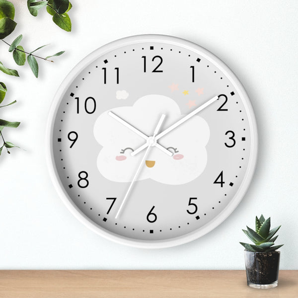 Cloud Wall clock, Nursery Wall Clock, Kid's Wall Clock, Decorative Clock