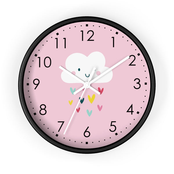 Wall clock, Nursery Wall Clock, Nursery Clock, Kid's Wall Clock, Scandinavian Wall Clock, Nursery Wall Decor, Modern Nursery Clock, Kid Decor, Modern Nursery, Home and Living, Cute Kid Decor, Tik Tok