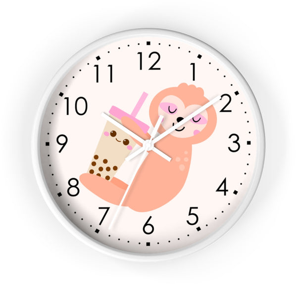 Wall clock, Nursery Wall Clock, Nursery Clock, Kid's Wall Clock, Scandinavian Wall Clock, Nursery Wall Decor, Modern Nursery Clock, Kid Decor, Modern Nursery, Home and Living, Cute Kid Decor, Tick Tok