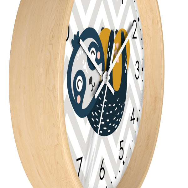 Wall clock, Nursery Wall Clock, Nursery Clock, Kid's Wall Clock, Scandinavian Wall Clock, Nursery Wall Decor, Modern Nursery Clock, Kid Decor, Modern Nursery, Home and Living, Cute Kid Decor, Tick Tok