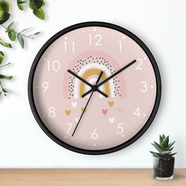 Wall clock, Nursery Wall Clock, Nursery Clock, Kid's Wall Clock, Scandinavian Wall Clock, Nursery Wall Decor, Modern Nursery Clock, Kid Decor, Modern Nursery, Home and Living, Cute Kid Decor, Tick Tok