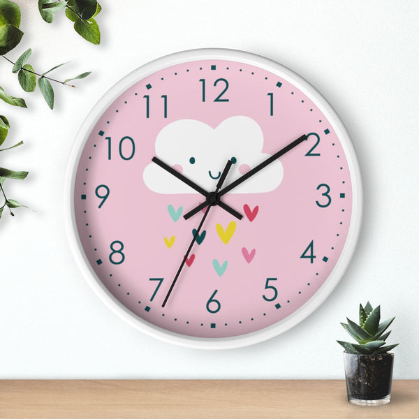 Wall clock, Nursery Wall Clock, Nursery Clock, Kid's Wall Clock, Scandinavian Wall Clock, Nursery Wall Decor, Modern Nursery Clock, Kid Decor, Modern Nursery, Home and Living, Cute Kid Decor, Tik Tok