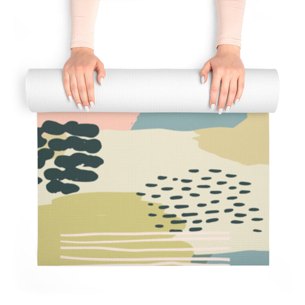 Yoga Mat, Yoga, Yogi Mat, Yogi, Namaste, Abstract Yoga Mat, Cute Workout Gear, Self Care Gear, Cute Yoga Mat