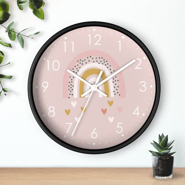 Wall clock, Nursery Wall Clock, Nursery Clock, Kid's Wall Clock, Scandinavian Wall Clock, Nursery Wall Decor, Modern Nursery Clock, Kid Decor, Modern Nursery, Home and Living, Cute Kid Decor, Tick Tok