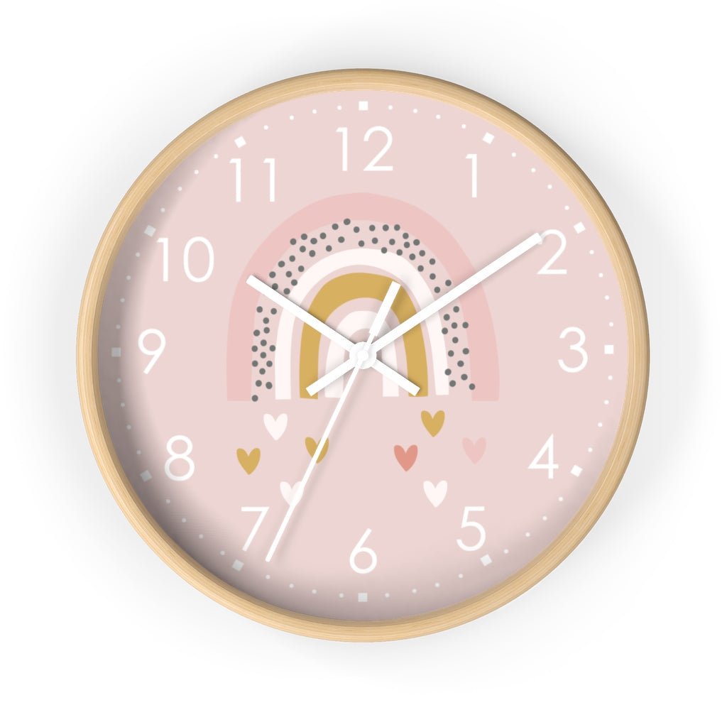 Wall clock, Nursery Wall Clock, Nursery Clock, Kid's Wall Clock, Scandinavian Wall Clock, Nursery Wall Decor, Modern Nursery Clock, Kid Decor, Modern Nursery, Home and Living, Cute Kid Decor, Tick Tok