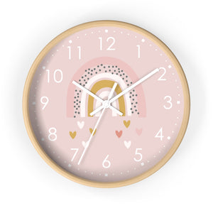 Wall clock, Nursery Wall Clock, Nursery Clock, Kid's Wall Clock, Scandinavian Wall Clock, Nursery Wall Decor, Modern Nursery Clock, Kid Decor, Modern Nursery, Home and Living, Cute Kid Decor, Tick Tok