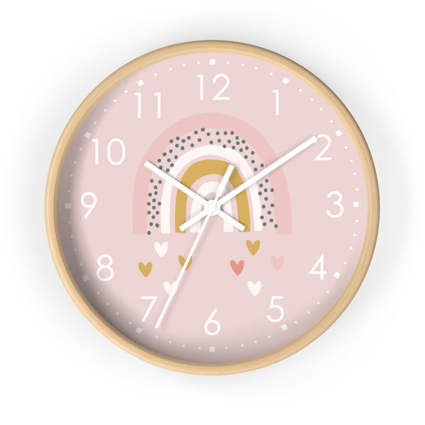 Wall clock, Nursery Wall Clock, Nursery Clock, Kid's Wall Clock, Scandinavian Wall Clock, Nursery Wall Decor, Modern Nursery Clock, Kid Decor, Modern Nursery, Home and Living, Cute Kid Decor, Tick Tok