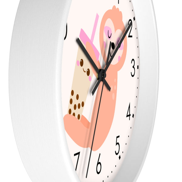 Wall clock, Nursery Wall Clock, Nursery Clock, Kid's Wall Clock, Scandinavian Wall Clock, Nursery Wall Decor, Modern Nursery Clock, Kid Decor, Modern Nursery, Home and Living, Cute Kid Decor, Tick Tok