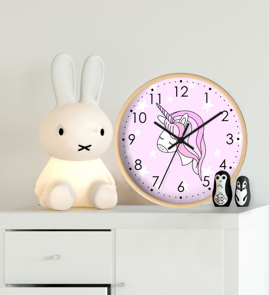 Wall clock, Nursery Wall Clock, Nursery Clock, Kid's Wall Clock, Scandinavian Wall Clock, Nursery Wall Decor, Modern Nursery Clock, Kid Decor, Modern Nursery, Home and Living, Cute Kid Decor, Tick Tok