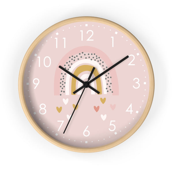 Wall clock, Nursery Wall Clock, Nursery Clock, Kid's Wall Clock, Scandinavian Wall Clock, Nursery Wall Decor, Modern Nursery Clock, Kid Decor, Modern Nursery, Home and Living, Cute Kid Decor, Tick Tok