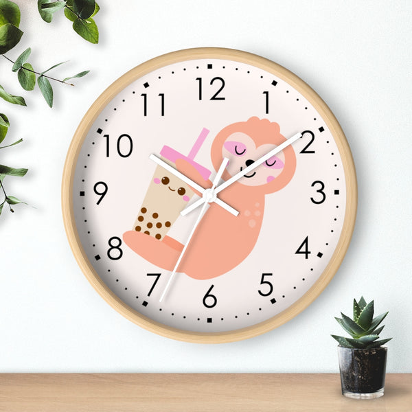 Wall clock, Nursery Wall Clock, Nursery Clock, Kid's Wall Clock, Scandinavian Wall Clock, Nursery Wall Decor, Modern Nursery Clock, Kid Decor, Modern Nursery, Home and Living, Cute Kid Decor, Tick Tok