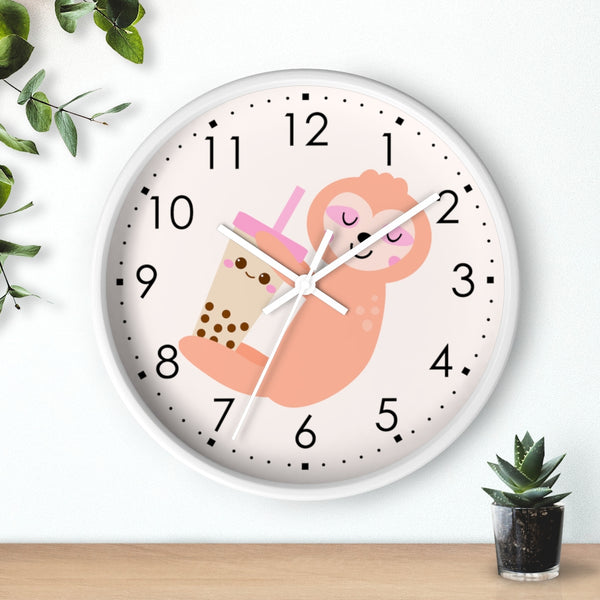 Wall clock, Nursery Wall Clock, Nursery Clock, Kid's Wall Clock, Scandinavian Wall Clock, Nursery Wall Decor, Modern Nursery Clock, Kid Decor, Modern Nursery, Home and Living, Cute Kid Decor, Tick Tok