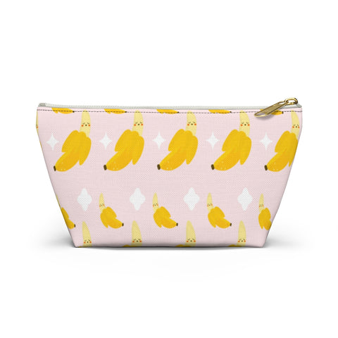 Kawaii Banana Accessory Pouch w T-bottom