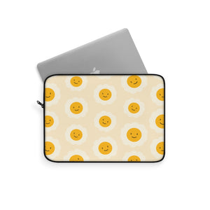 Happy Face Laptop Sleeve, Laptop Sleeve, Laptop Sleeve, Laptop Cover, Office Supply, Desktop Accessories, Laptop Accessories, College Gift, Work From Home Gift, WFH