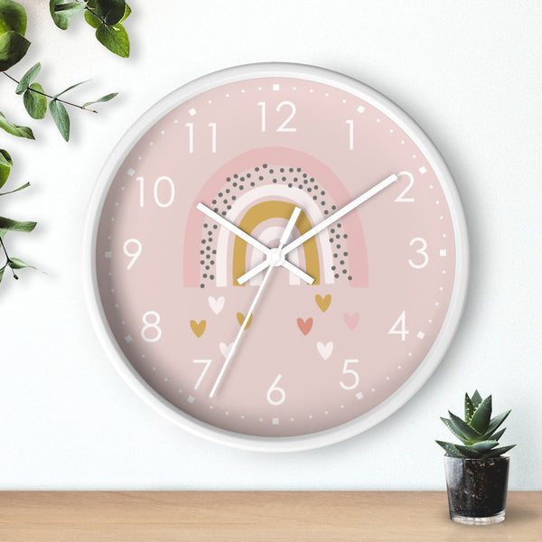 Wall clock, Nursery Wall Clock, Nursery Clock, Kid's Wall Clock, Scandinavian Wall Clock, Nursery Wall Decor, Modern Nursery Clock, Kid Decor, Modern Nursery, Home and Living, Cute Kid Decor, Tick Tok