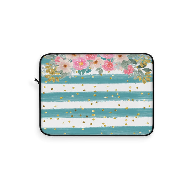 Floral Laptop Sleeve, Laptop Sleeve, Laptop Sleeve, Laptop Cover, Office Supply, Desktop Accessories, Laptop Accessories, College Gift, Work From Home Gift, WFH