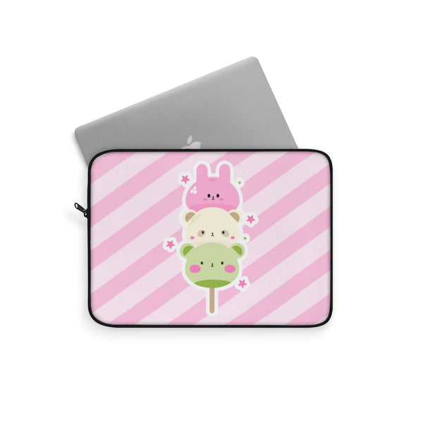Kawaii Mochi Laptop Sleeve, Laptop Sleeve, Laptop Sleeve, Laptop Cover, Office Supply, Desktop Accessories, Laptop Accessories, College Gift, Work From Home Gift, WFH