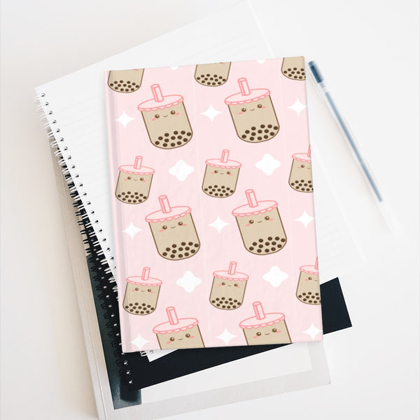 Blank Notebook, Notebook, Planner Accessories, Desk Accessories, Back To School, Birthday Gift, Blank Notebook, Bubble Tea, Boba Tea, Bubble Tea Gift, Boba Lover, Bubble Tea Gift