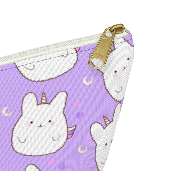 Unicorn Bunny Accessory Pouch w T-bottom