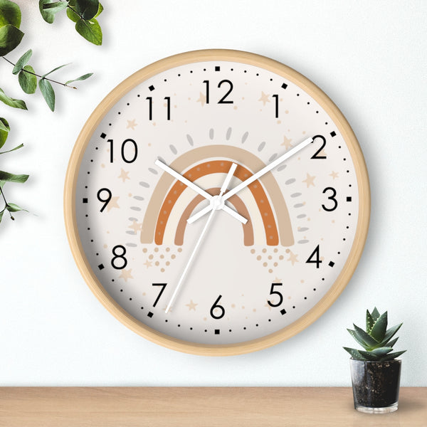 Wall clock, Nursery Wall Clock, Nursery Clock, Kid's Wall Clock, Scandinavian Wall Clock, Nursery Wall Decor, Modern Nursery Clock, Kid Decor, Modern Nursery, Home and Living, Cute Kid Decor, Tick Tok