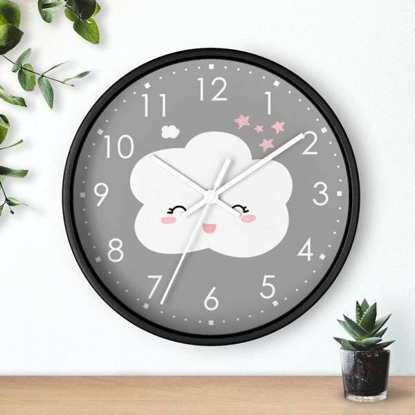 Wall clock, Nursery Wall Clock, Nursery Clock, Kid's Wall Clock, Scandinavian Wall Clock, Nursery Wall Decor, Modern Nursery Clock, Kid Decor, Modern Nursery, Home and Living, Cute Kid Decor, Tick Tok