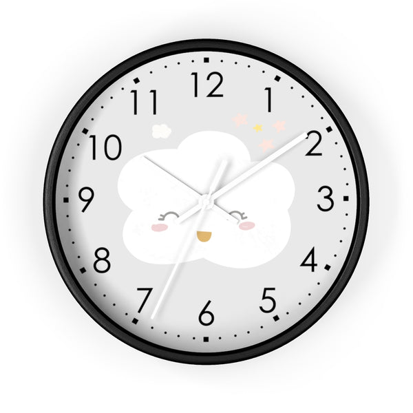 Wall clock, Nursery Wall Clock, Nursery Clock, Kid's Wall Clock, Scandinavian Wall Clock, Nursery Wall Decor, Modern Nursery Clock, Kid Decor, Modern Nursery, Home and Living, Cute Kid Decor, Tick Tok