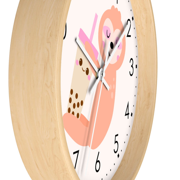 Wall clock, Nursery Wall Clock, Nursery Clock, Kid's Wall Clock, Scandinavian Wall Clock, Nursery Wall Decor, Modern Nursery Clock, Kid Decor, Modern Nursery, Home and Living, Cute Kid Decor, Tick Tok