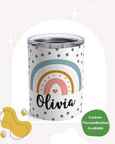 Products Personalized Kids' Tumbler, Tumbler 10oz, Steel Tumbler, Kids' Tumbler, Kids' Cup, Personalized Gift, Personalization