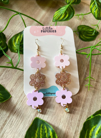 Daisy Multicolor Earrings