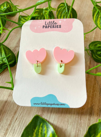 Kawaii Tulip Earrings